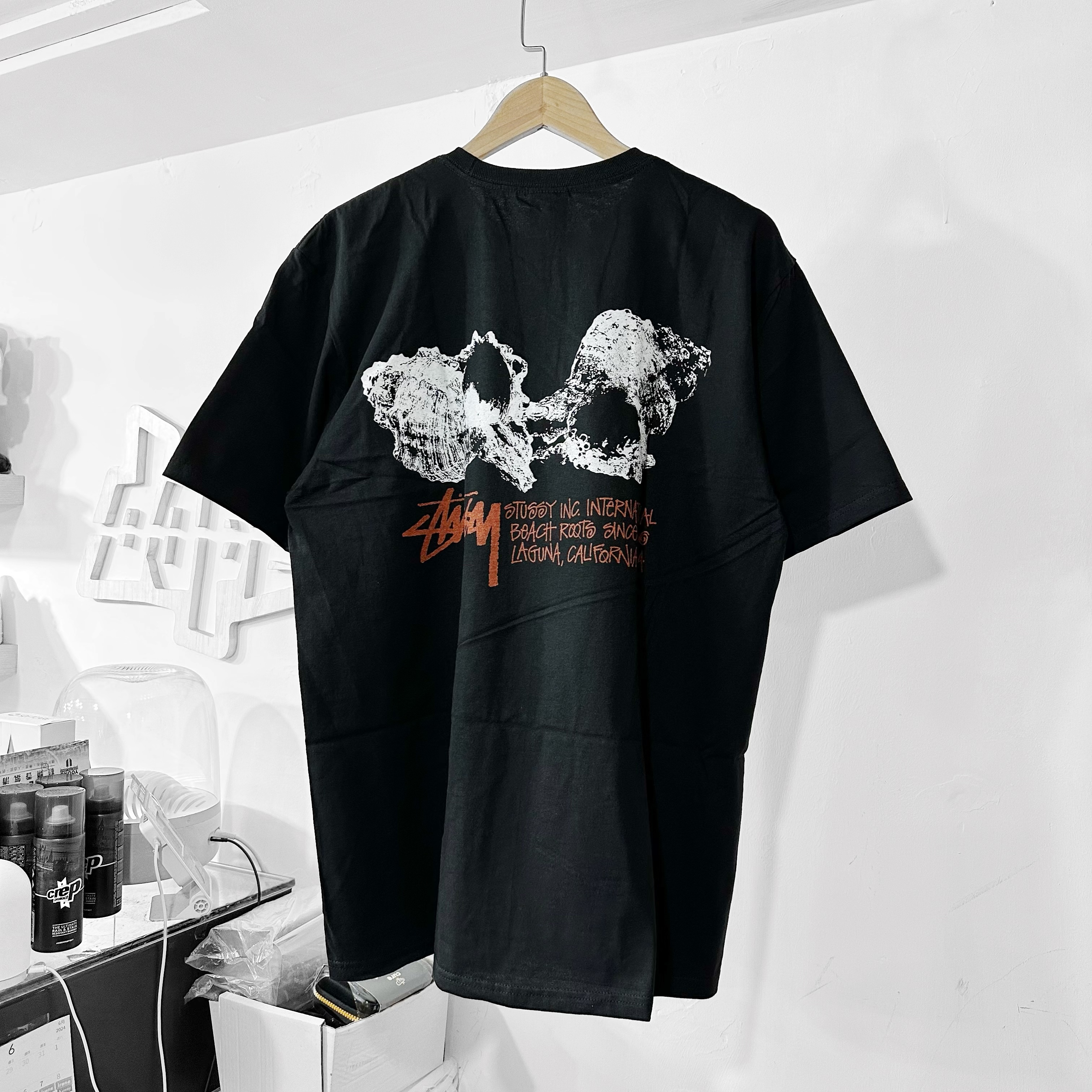 STÜSSY SS24 Shells Tee (Black)