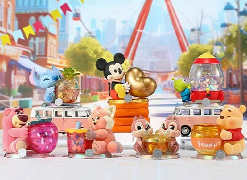 Disney 100th Happy Hug Series  迪士尼100周年系列 開心擁抱主題收納罐盲盒  (原盒6入)