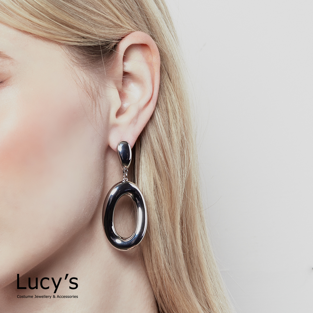 Lucy's X RO HUANG．耳環 (二色) (117498/117499)