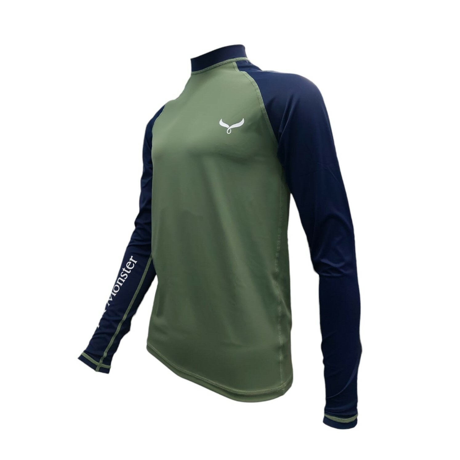 Men Essentials Rashguard - Sage Green /Midnight Blue