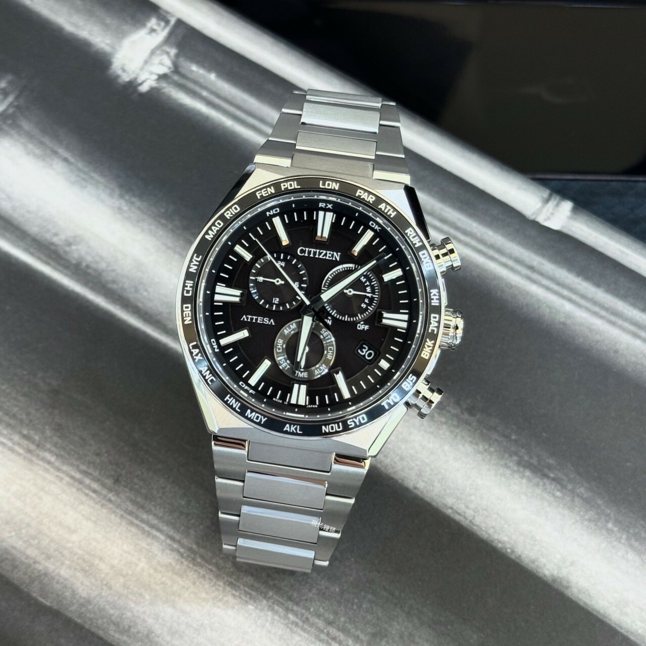 【CITIZEN 星辰】GENT'S 時尚男錶系列CB5966-69E 41.1mm 現代鐘錶