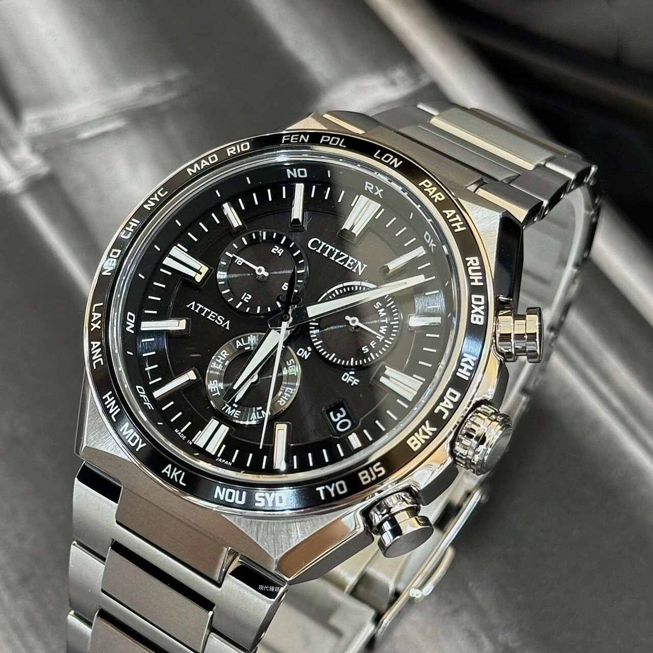 【CITIZEN 星辰】GENT'S 時尚男錶系列CB5966-69E 41.1mm 現代鐘錶