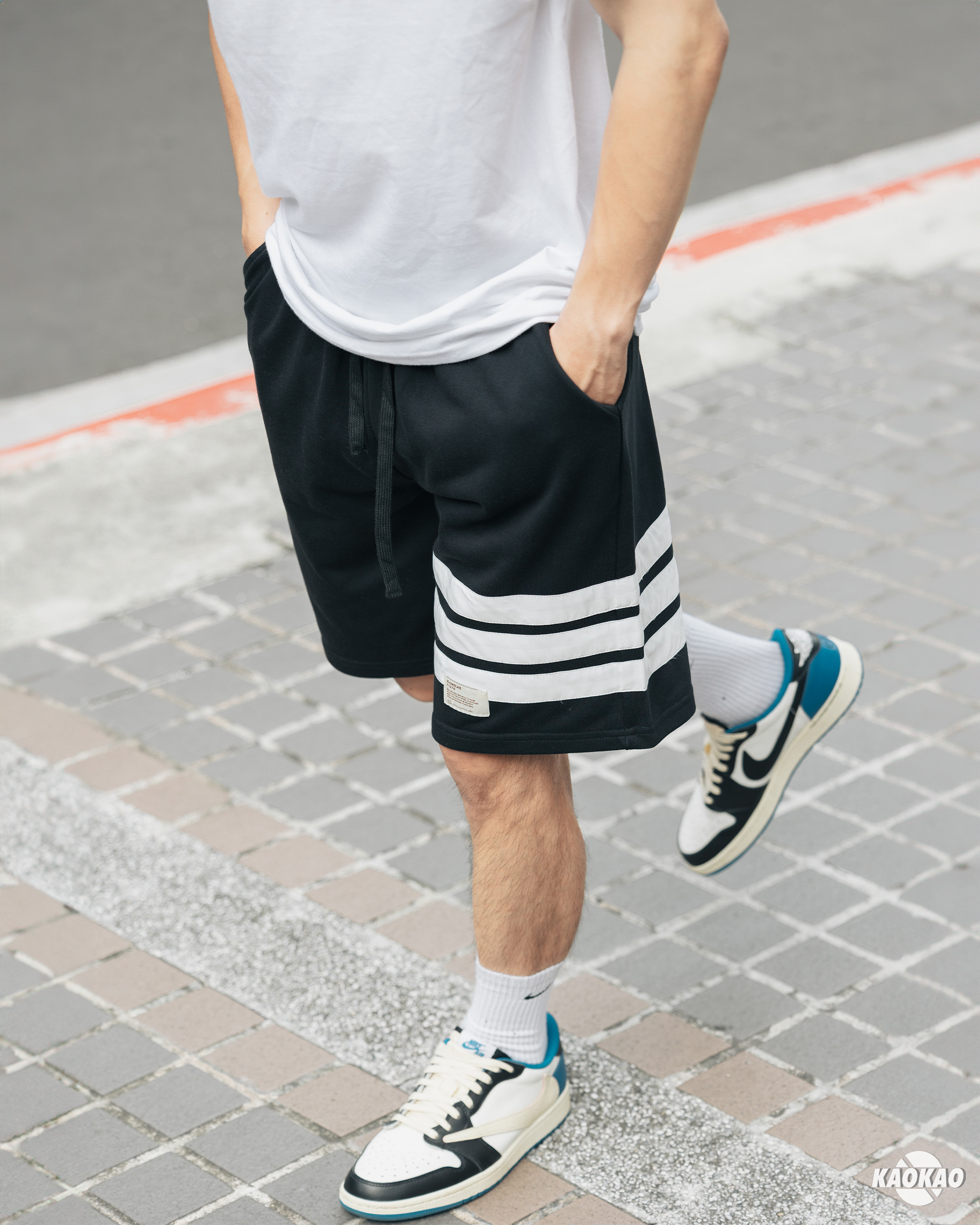 SSUR x ICONSLAB 翻玩 TB 棉短褲