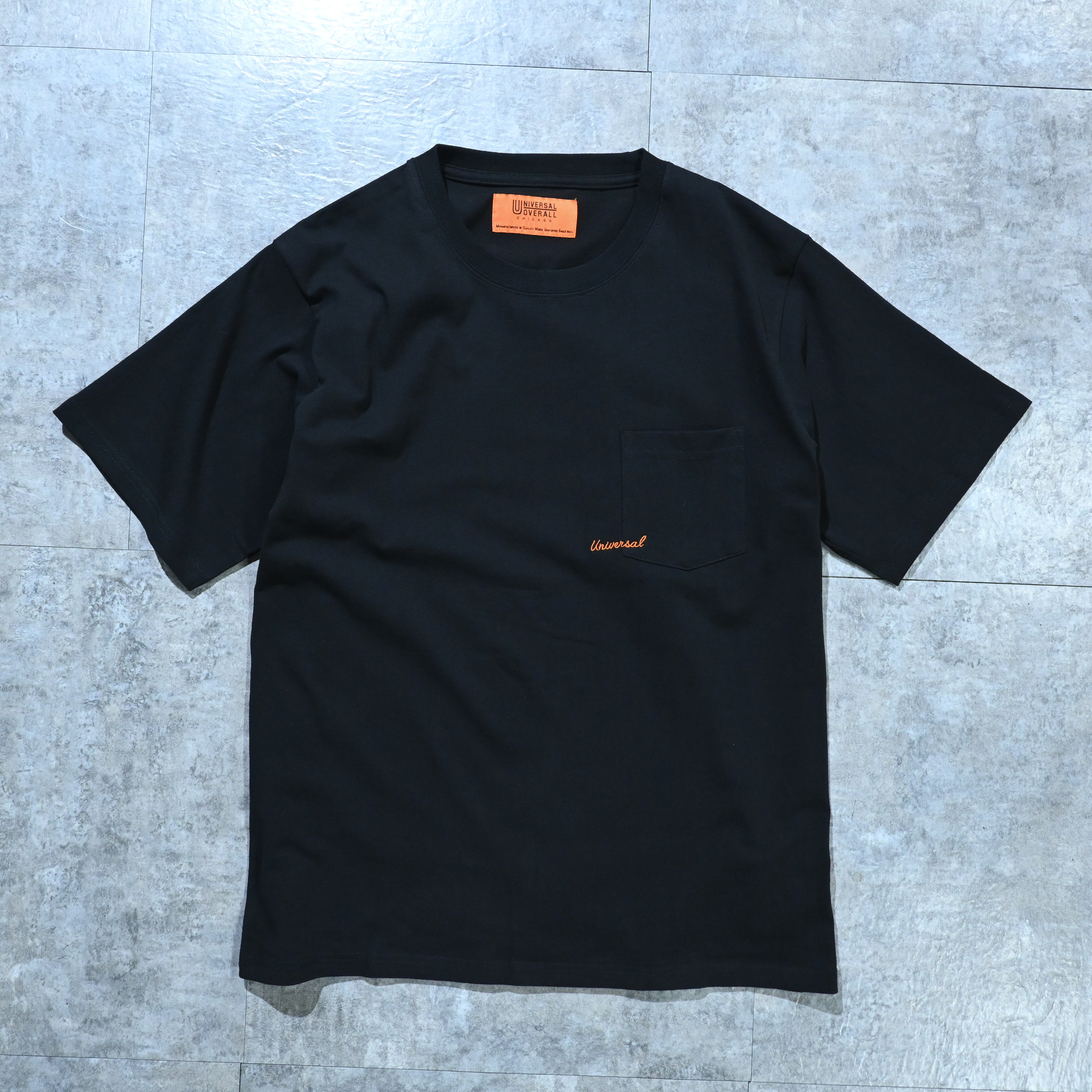 Universal Overall Embroidery Pocket Tee