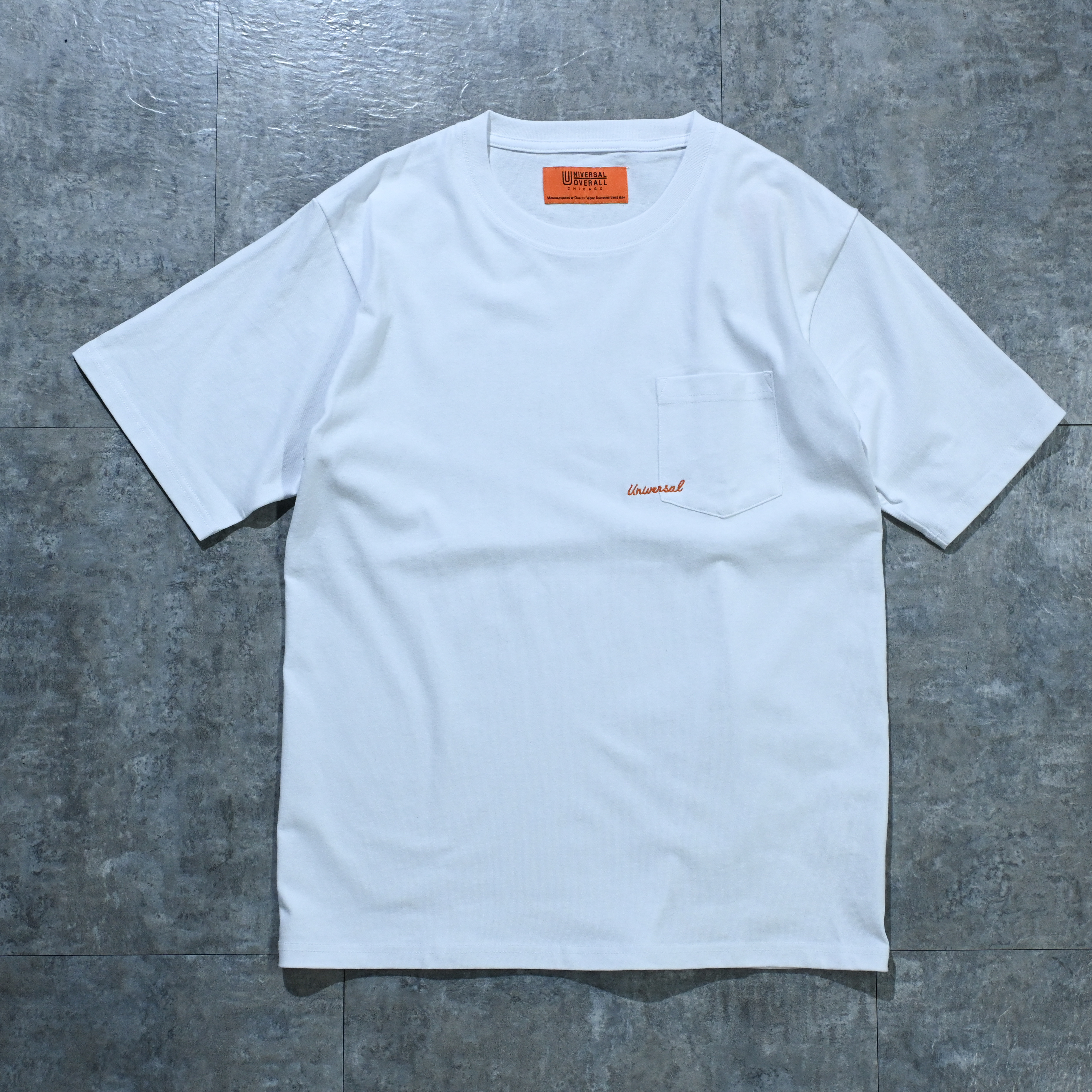 Universal Overall Embroidery Pocket Tee