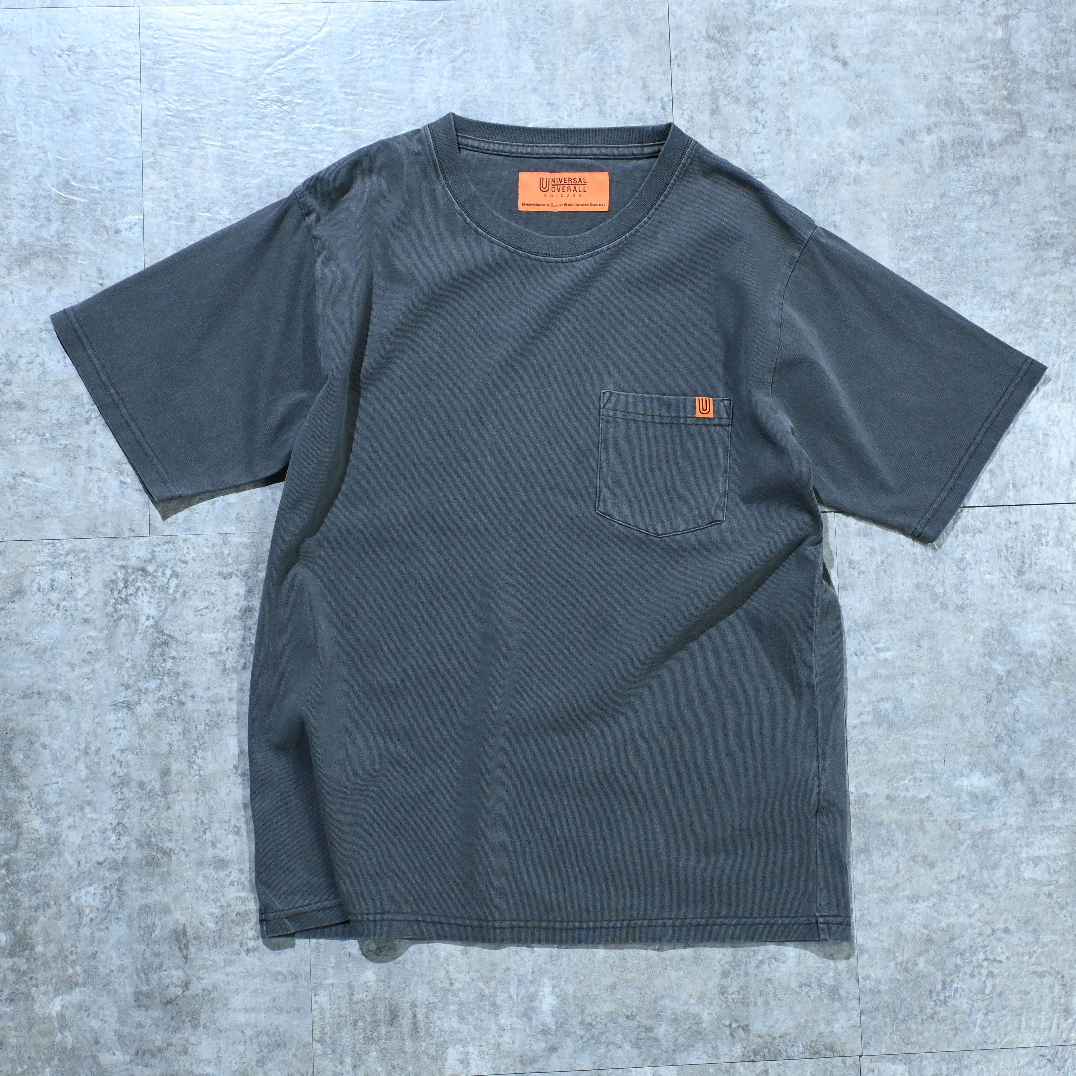 Universal Overall Pigment Dye Pocket Tee