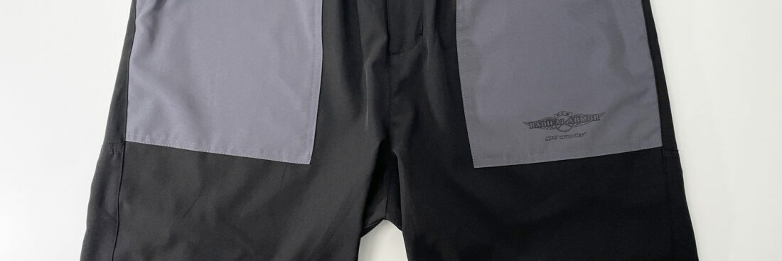 MCワークス プロテクトハーフパンツライト3 bk/grM〜LL MC works'/PROTECT HALF PANTS LIGHT 【プロテクトハーフパンツ