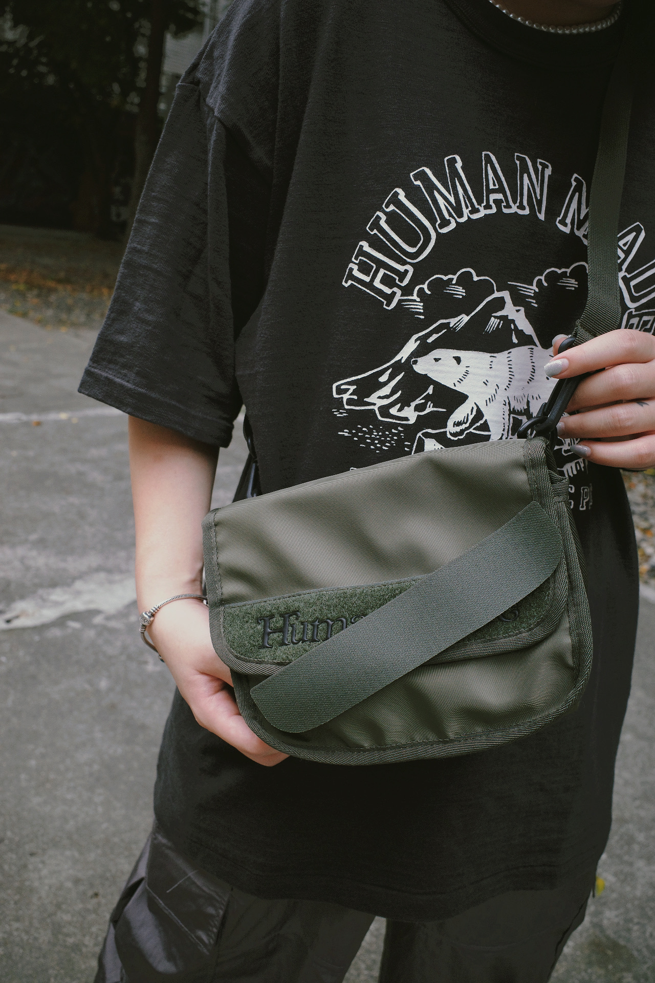 台北店限量專區㊙HUMAN MADE｜Prototype 支線 肩背包 軍綠