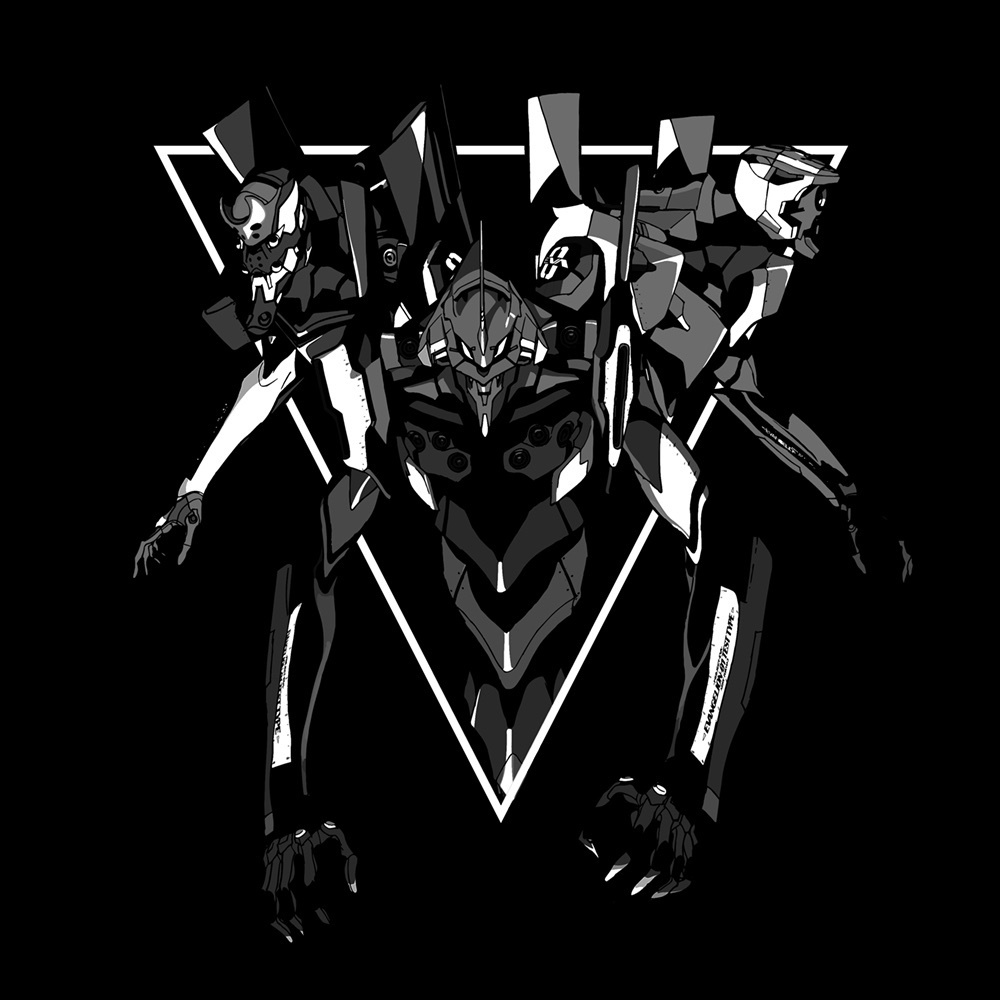 Cospa 0707  EVANGELION ﾄﾗｲｱﾝｸﾞﾙ Tｼｬﾂ/