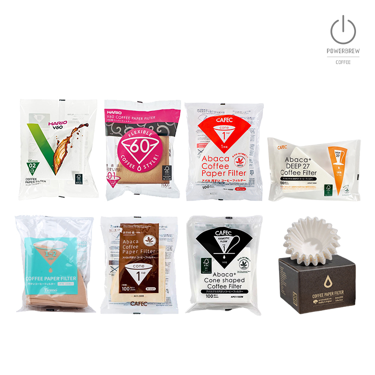 濾紙合集 日本三洋CAFEC｜HARIO｜TIAMO｜TIMEMORE｜Abaca+ 【01｜02｜03】