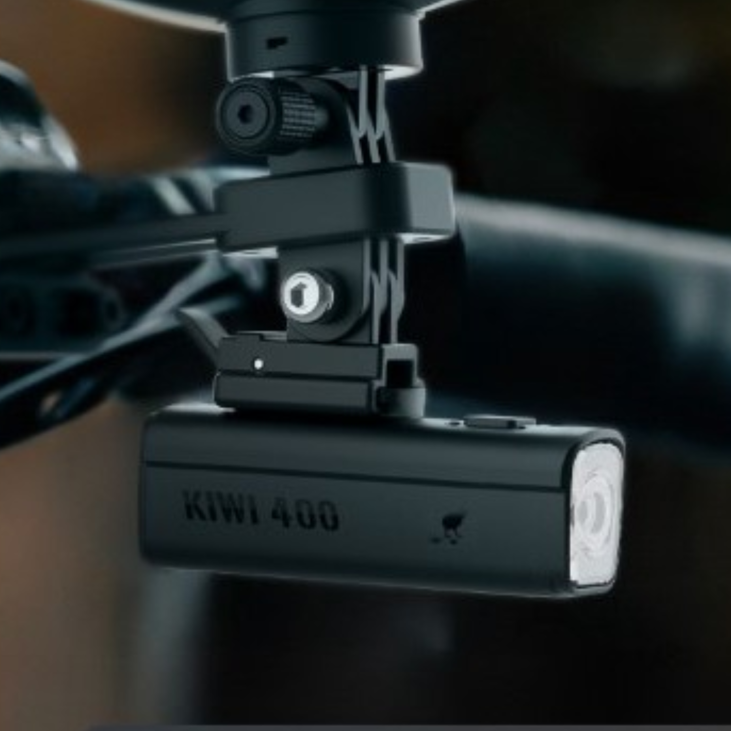 現貨【GACIRON】KIWI-400 奇異鳥自行車多功能前燈 / 霧黑 400流明