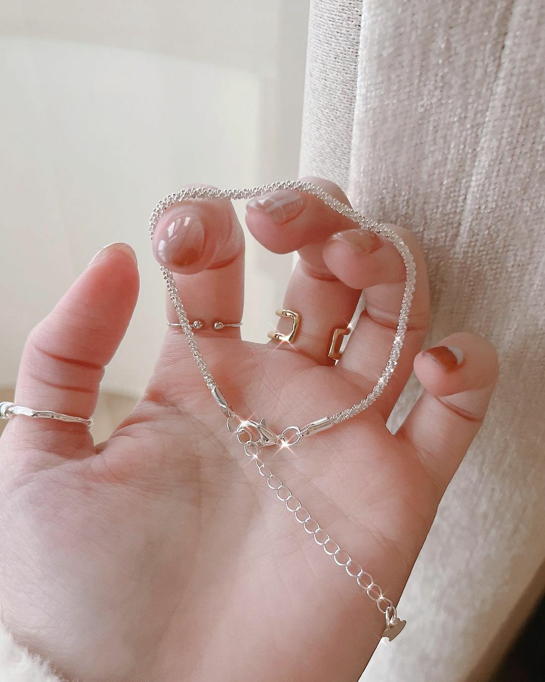 Sparkling bracelet - silver 925