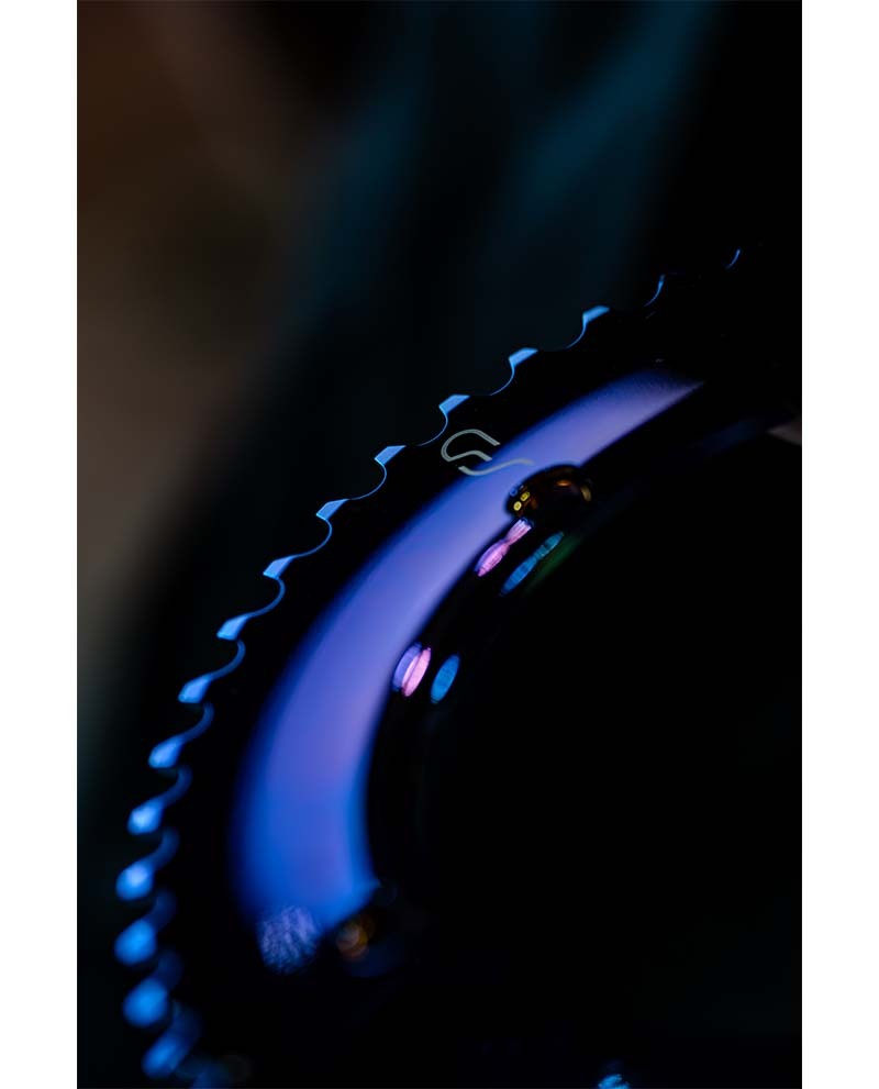 Goodspeed Titan Chainring - Flames