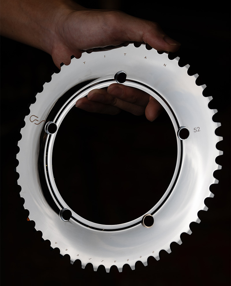 Goodspeed Titan Chainring - Bright Mirror