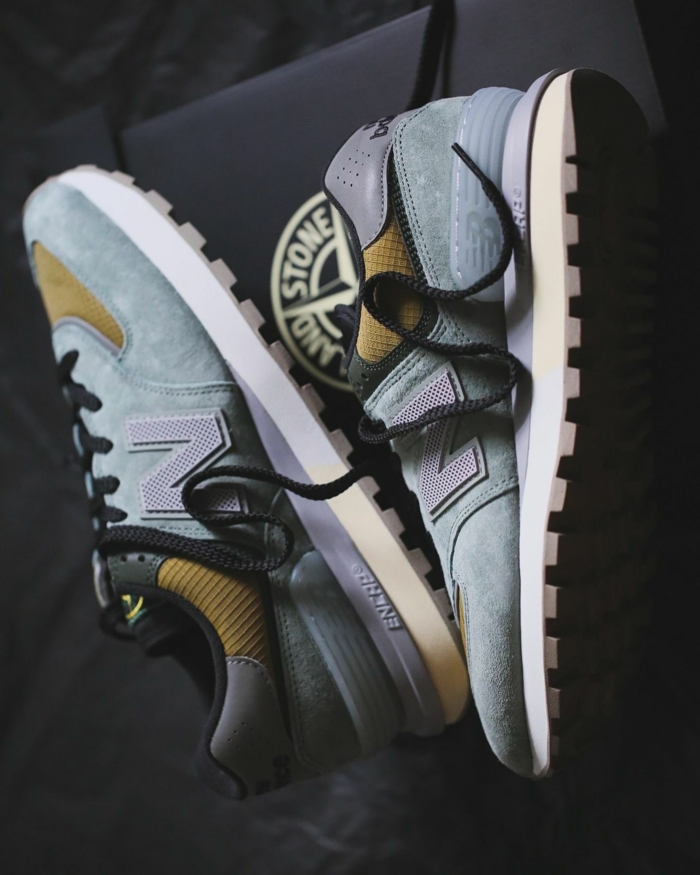 {現貨} Stoneisland X New Balance U574LGTN Green Clay