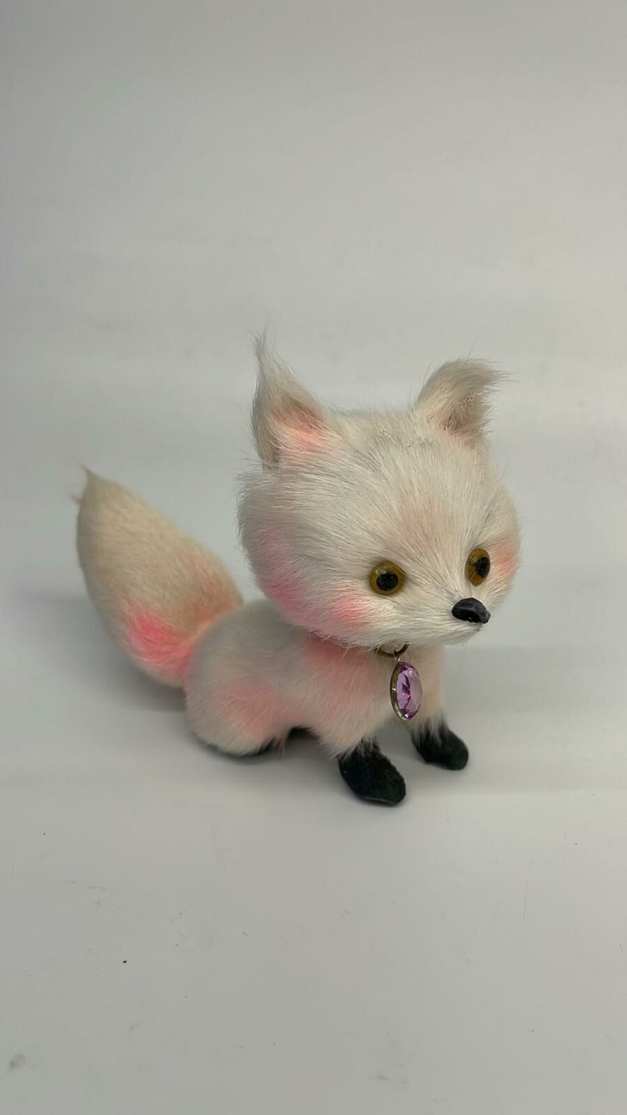 阿贊力礦師傅 供請狐仙寶寶 黃白色 2024師傅新出