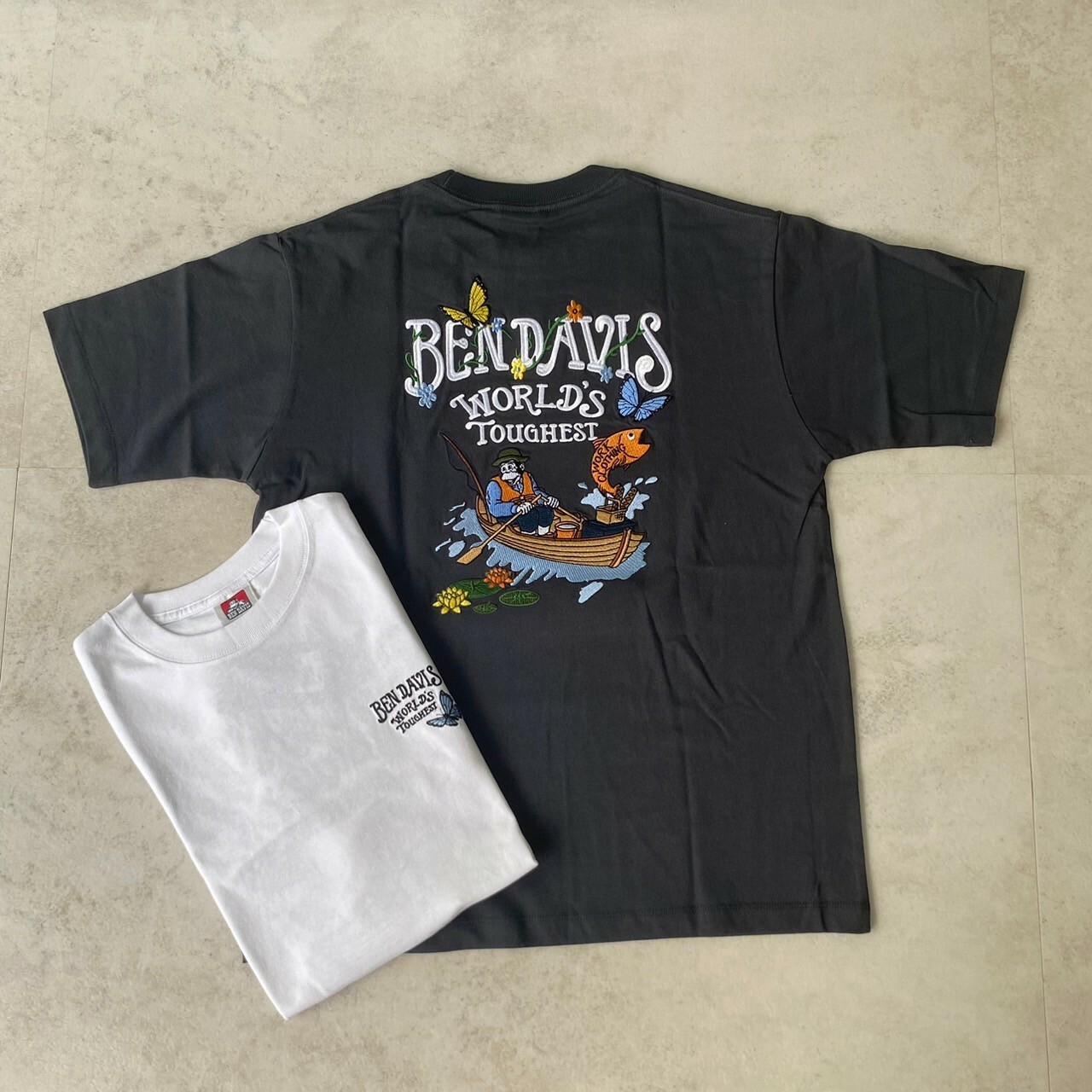 Ben Davis Floating Boat Tee 猩猩划船刺繡Tee C-24580022