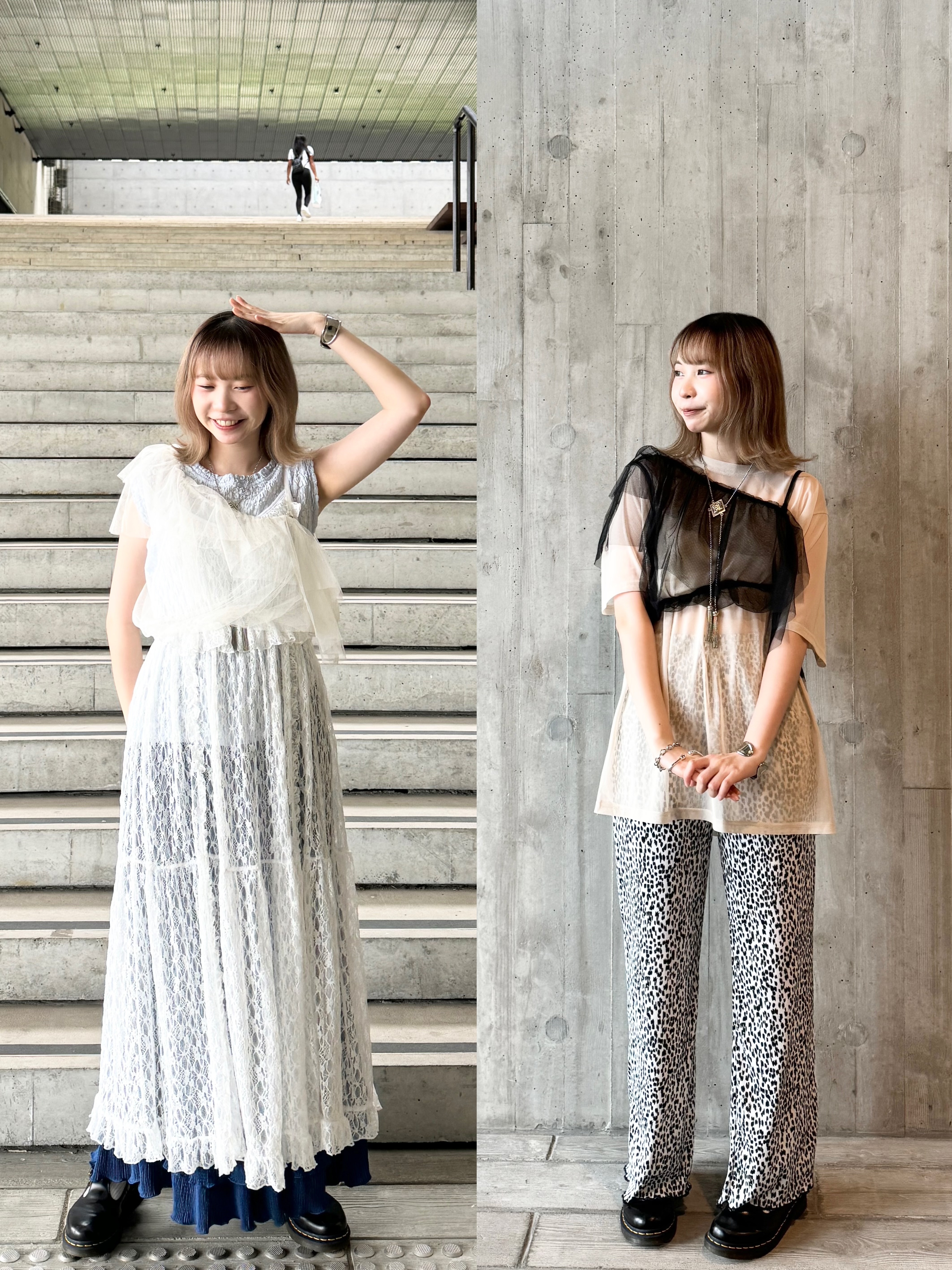 2ways斜肩吊帶橡筋腰外搭!自留!