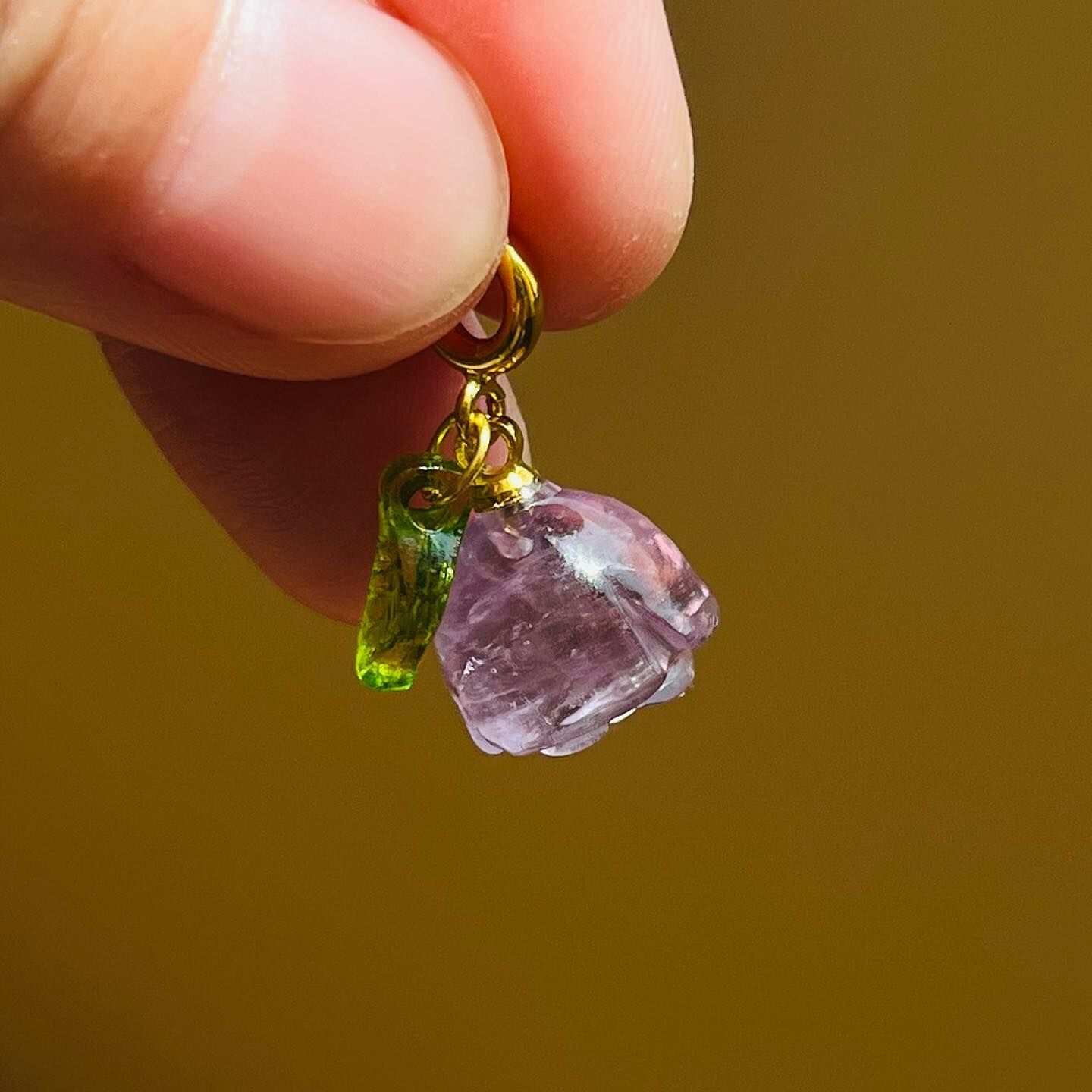 [原石] 紫水晶 小吊墜