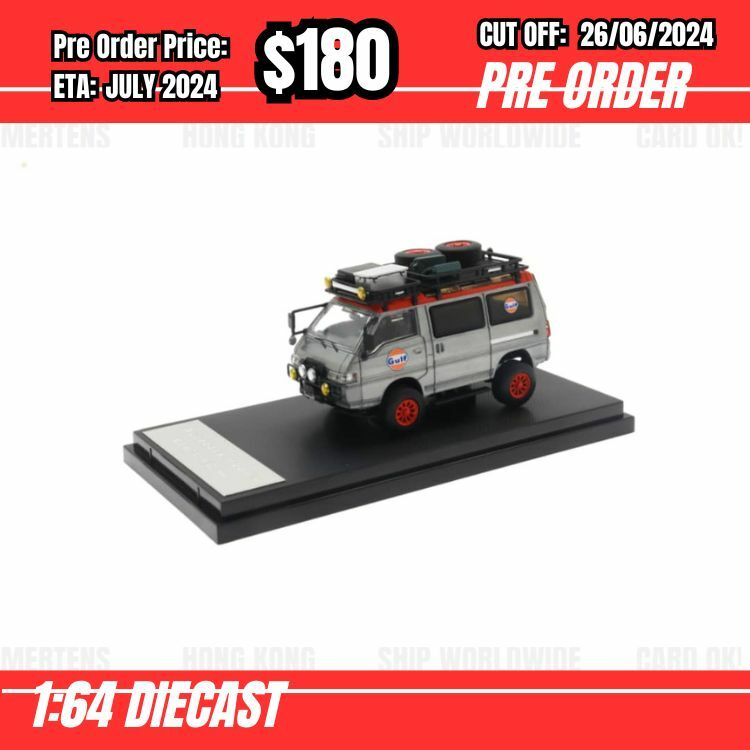PO-$180 * Autobots * 1:64 Delica Star Wagon Gulf Raw [OD20/06]