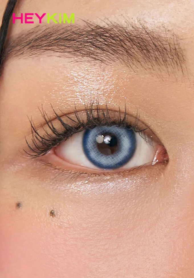 [月拋] HEYKIM Pansy 1 Month Marine｜月拋彩妝隱形眼鏡｜每盒2片