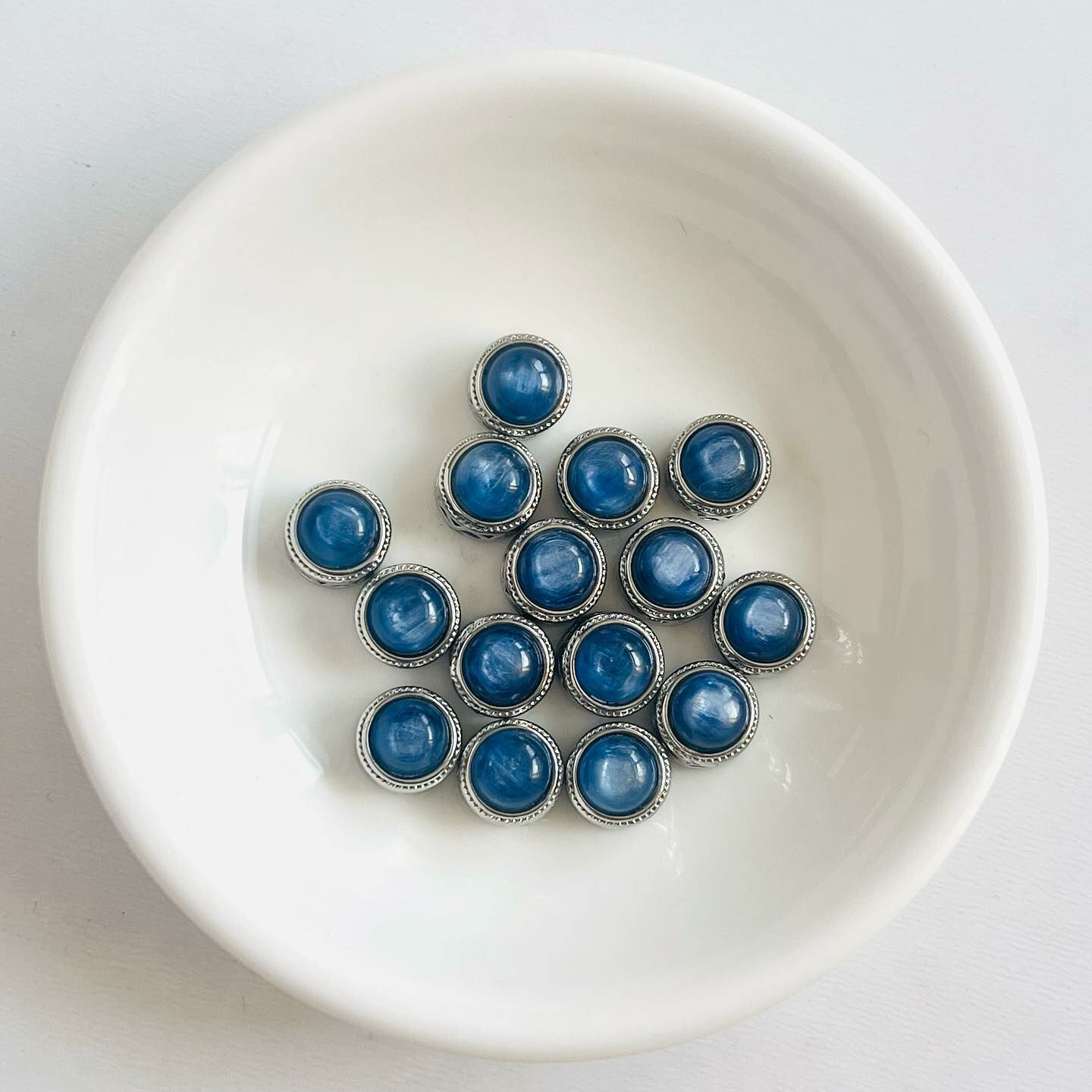 [原石] 藍晶石 串珠配件