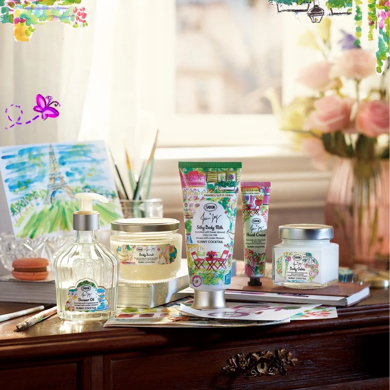 Sabon數量限定-陽光巴黎系列