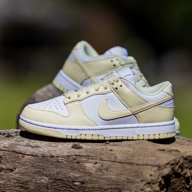 Nike Dunk Low Next Nature Alabaster 檸檬黃 鵝黃 淡黃 淺黃 低筒 休閒鞋