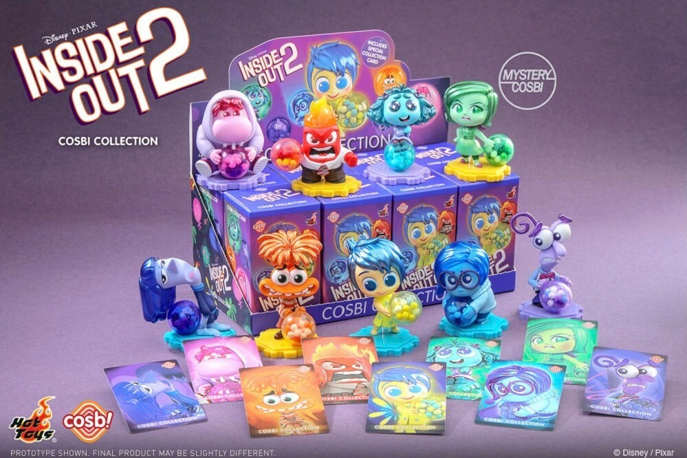 <正版授權>現貨 腦筋急轉彎2 盲盒 樂樂 憂憂 怒怒 驚驚 厭厭 阿焦 阿羞 阿廢 阿慕 Inside Out 2 公仔