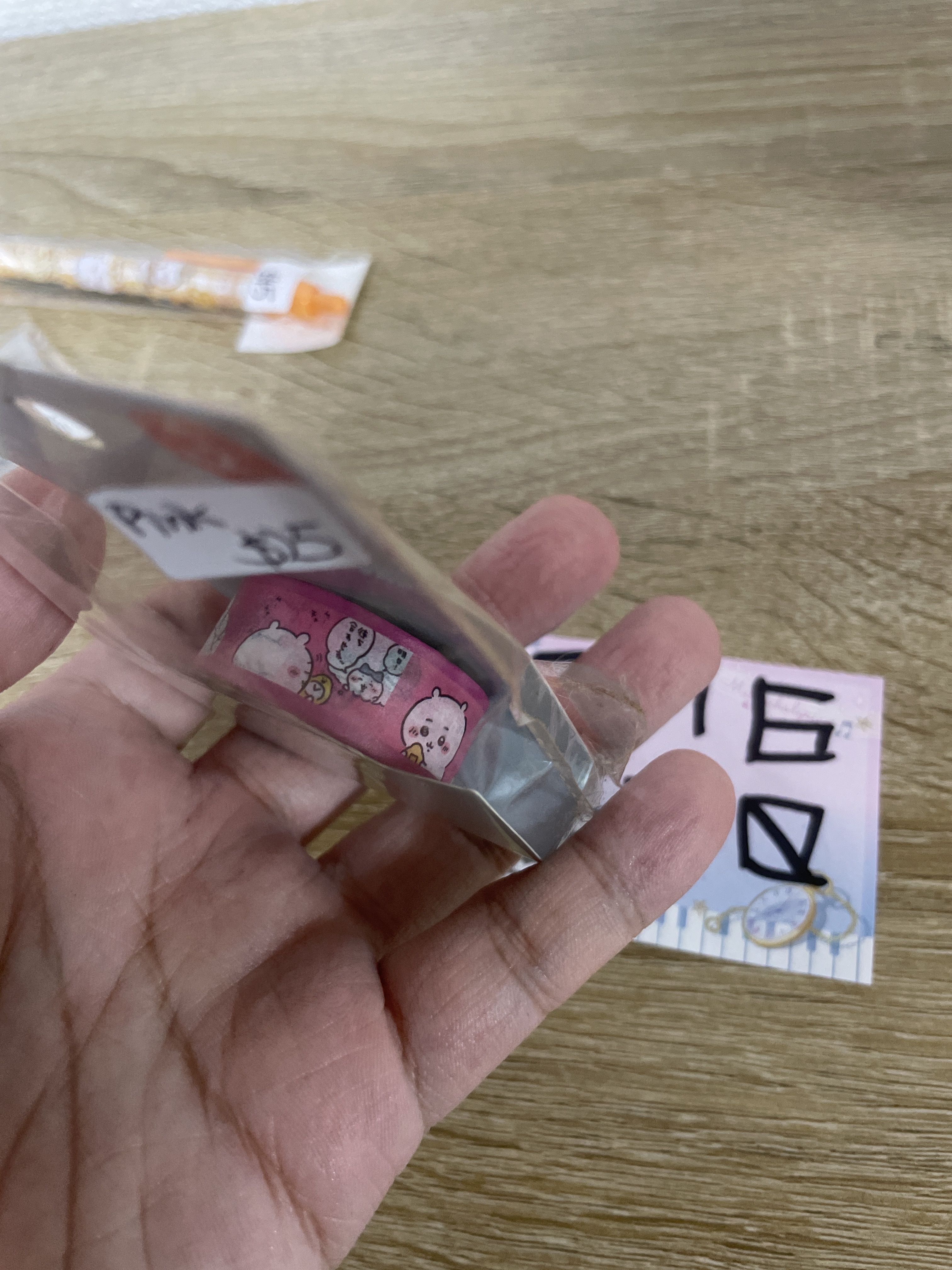 CHIIKAWA  紙膠帶 PINK#70