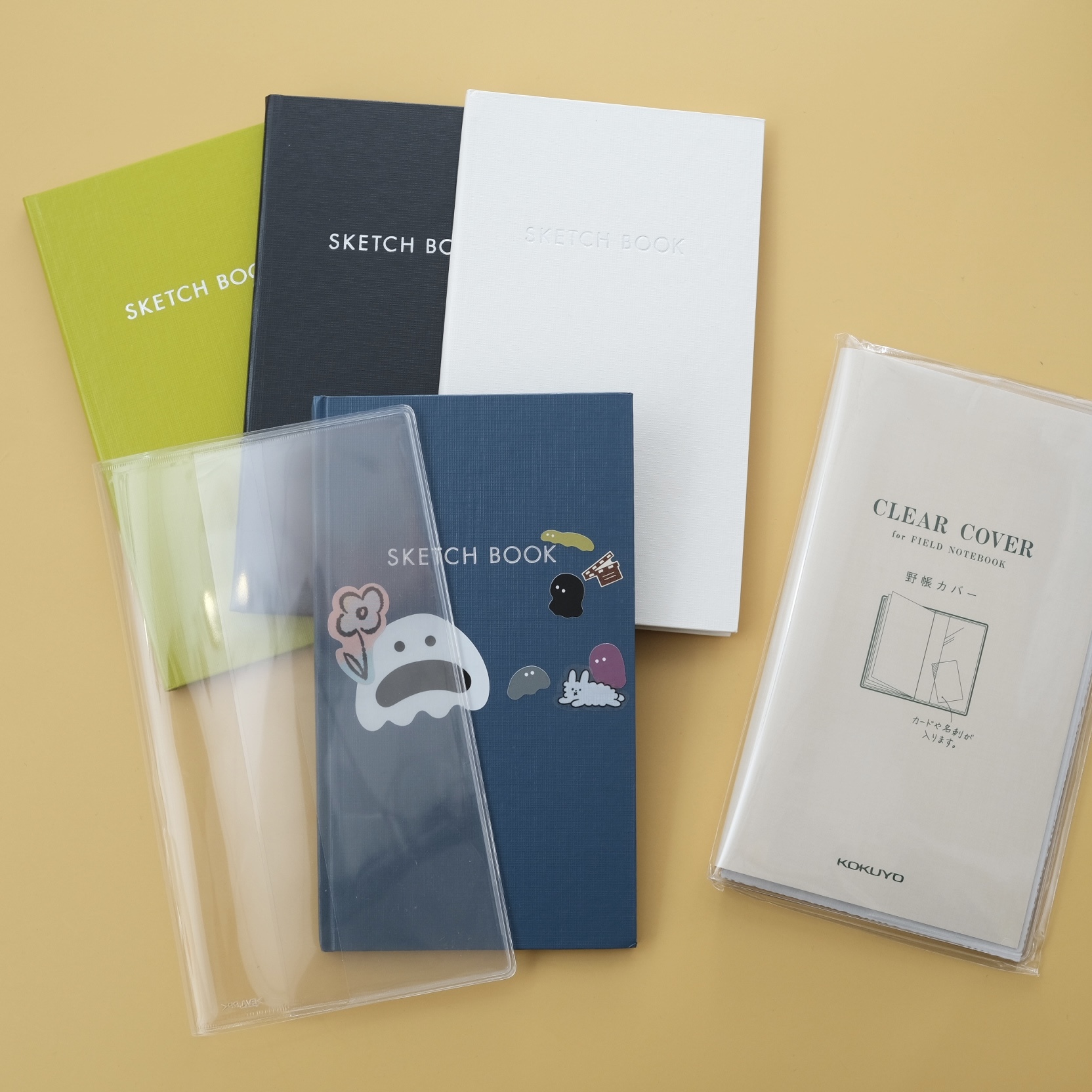 測量野帳 旅行小熊野帳 透明 書套｜KOKUYO 日本