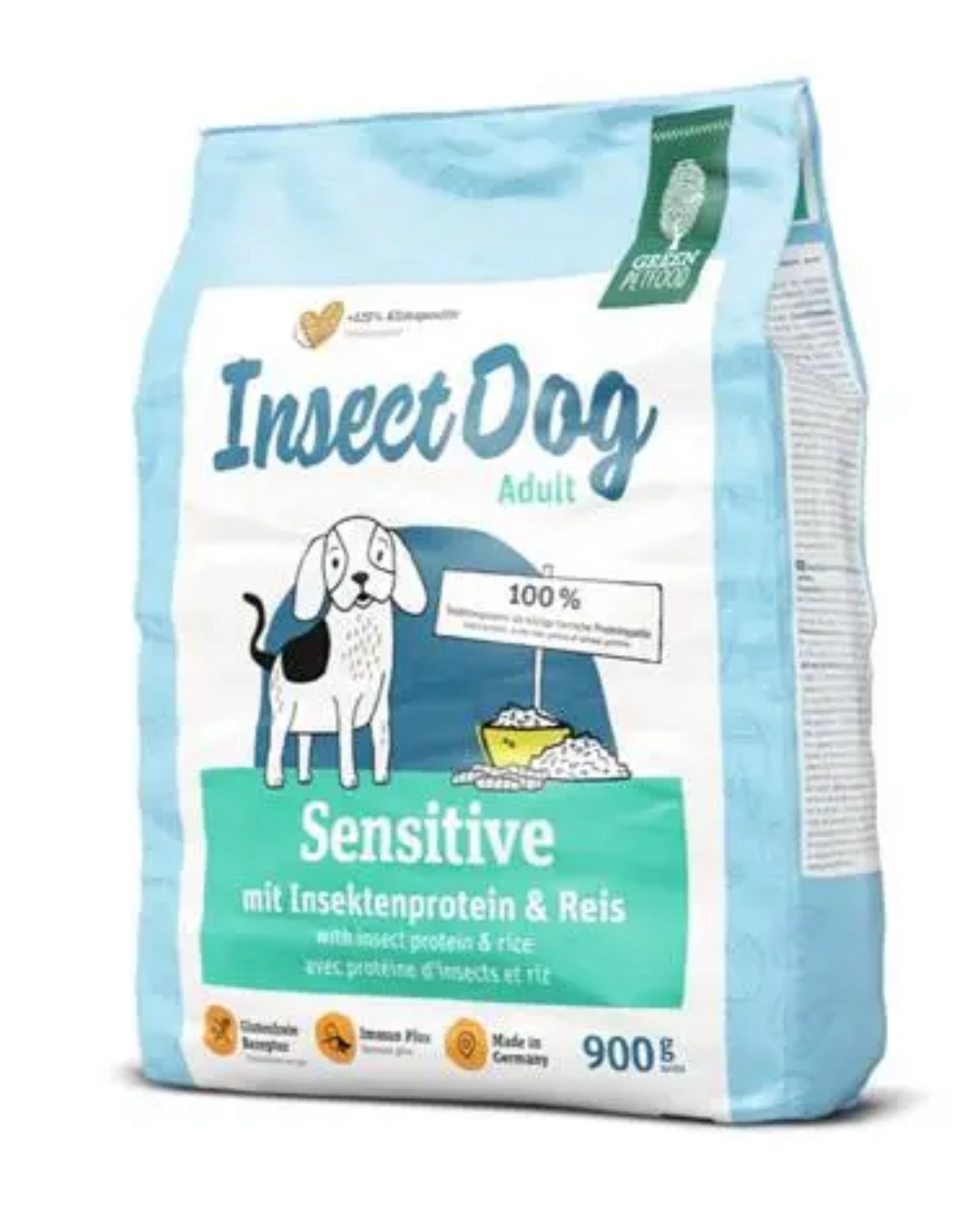 INSECT DOG SENSITIVE 蟲製防腸胃過敏狗糧 (900g/ 10kg)