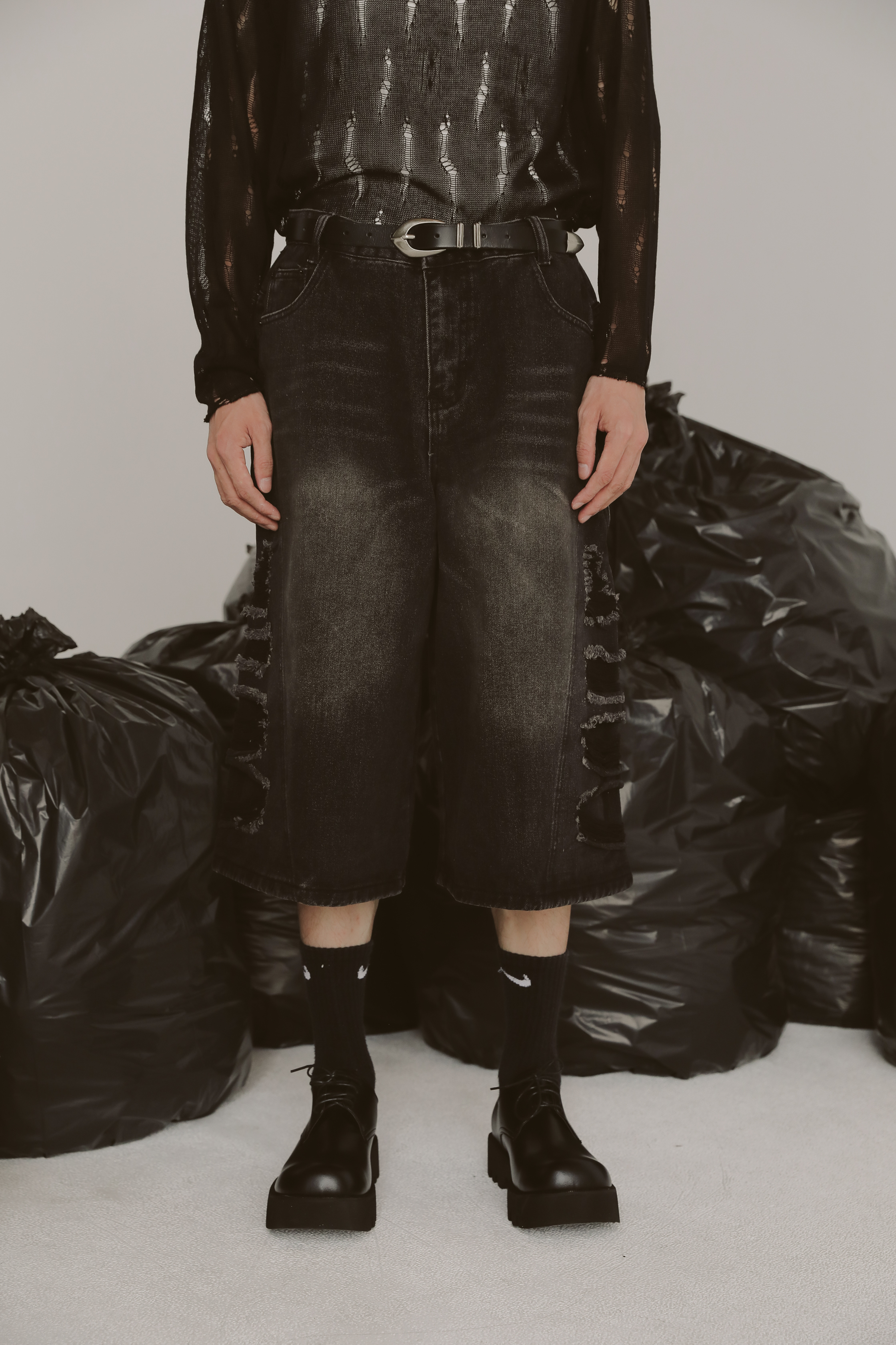 Slash Bermuda Denim #短褲(售完不補)