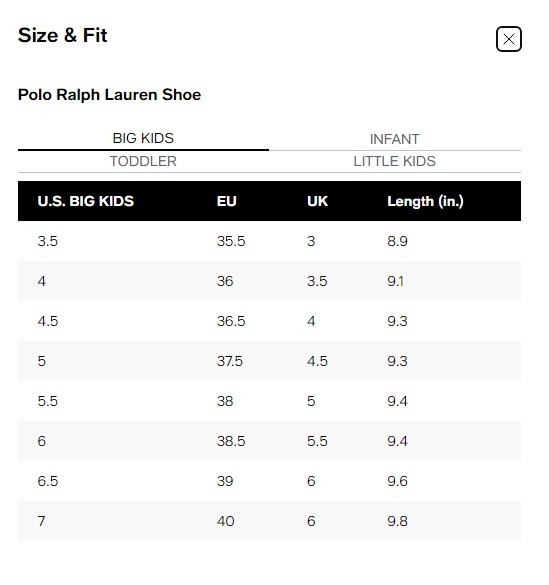 【預購】Ralph Lauren Polo Elmwood F062006 大童鞋