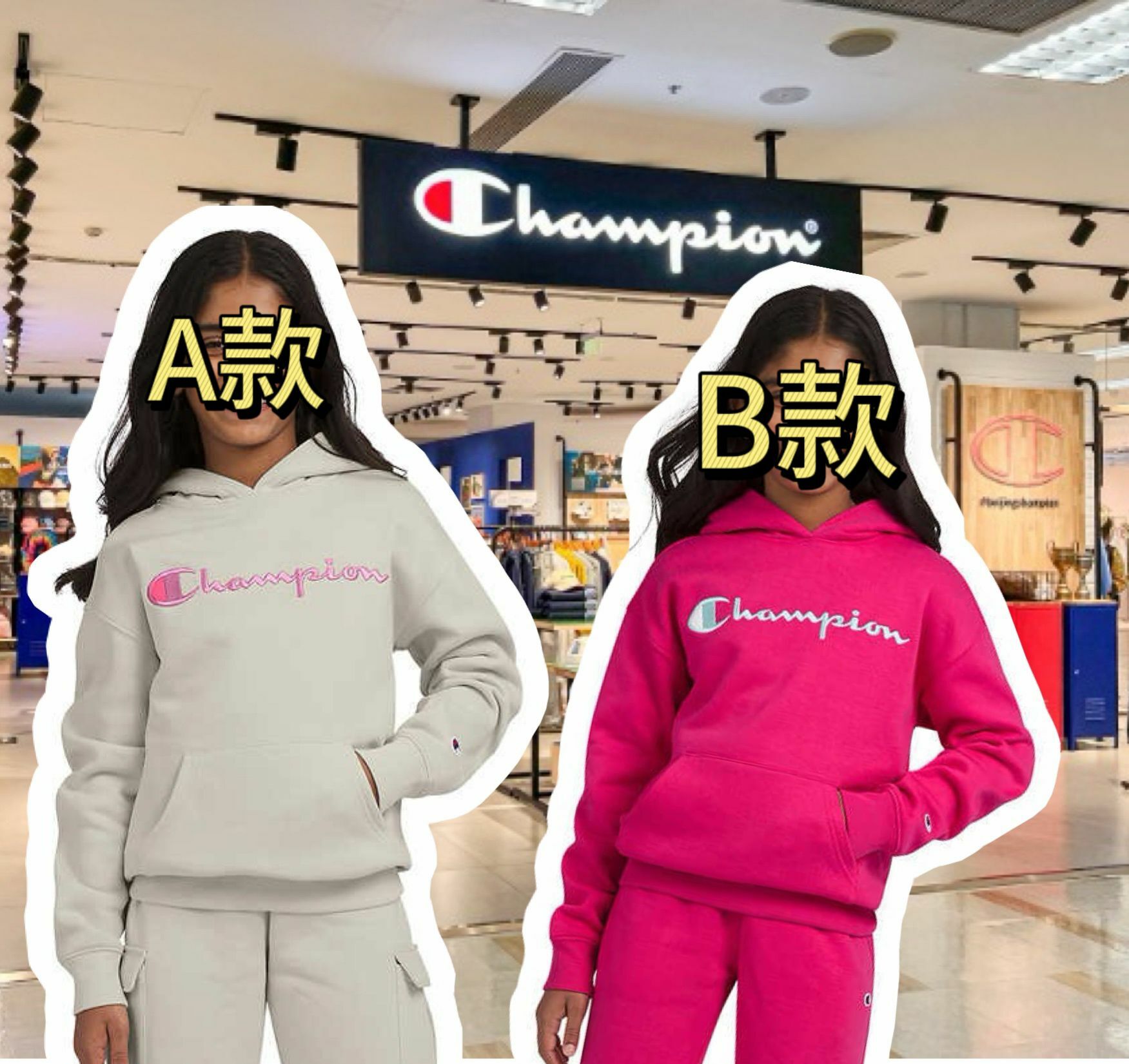 【預購】Champion Youth F062007 女童衛衣