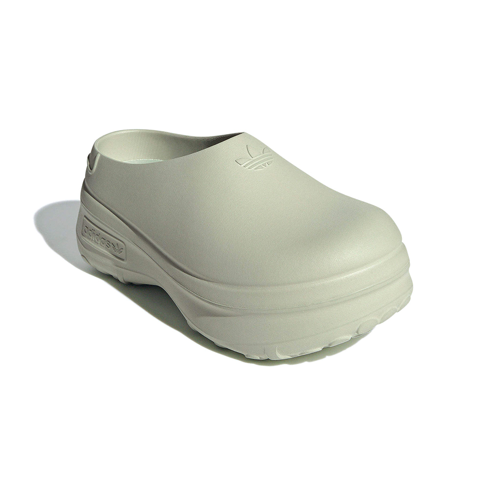 Adidas Adifom Stan Mule 女鞋 灰綠色 厚底 增高 膠鞋 休閒 穆勒鞋 休閒鞋 IE0478