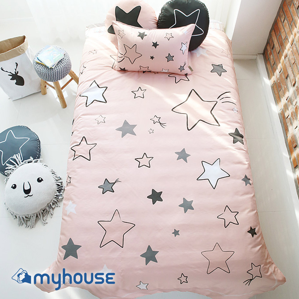 【myhouse】韓國超細纖維兩件式四季枕被組 - 滿天星