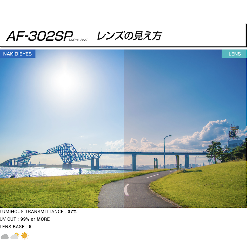 日本製 AirFly AF-302SP C-4 運動太陽眼鏡備用鏡片 - Pink