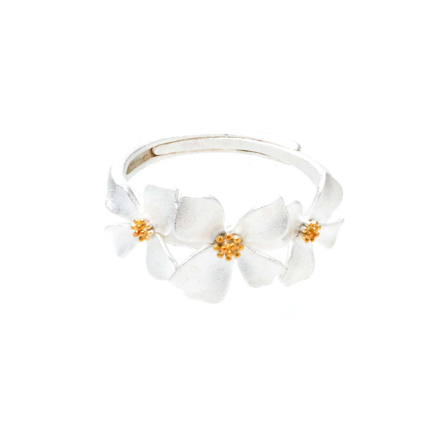 平價飾品,純銀,花,戒指