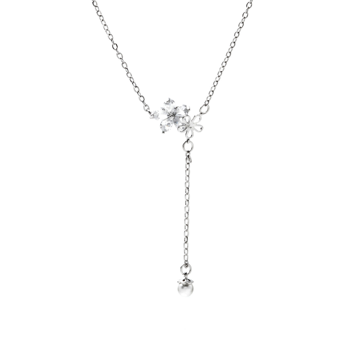 平價飾品,花,鑽,項鍊