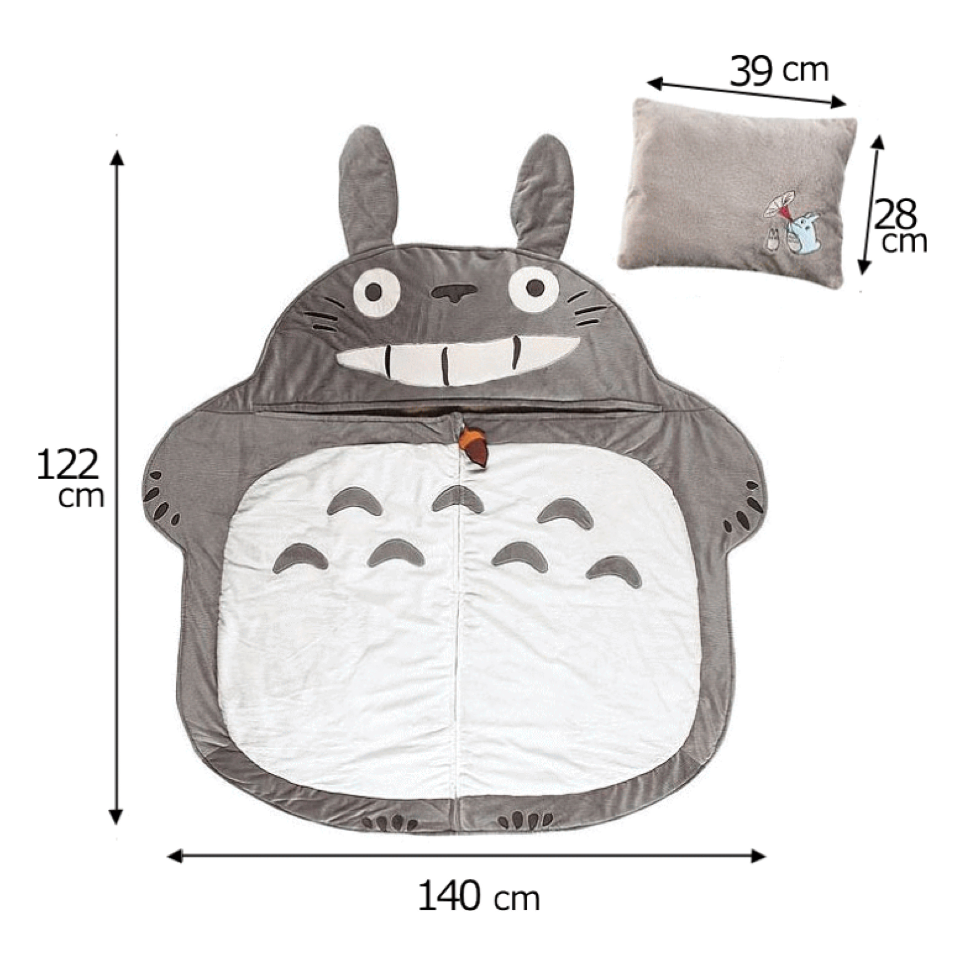 造型睡袋 龍貓 大龍貓