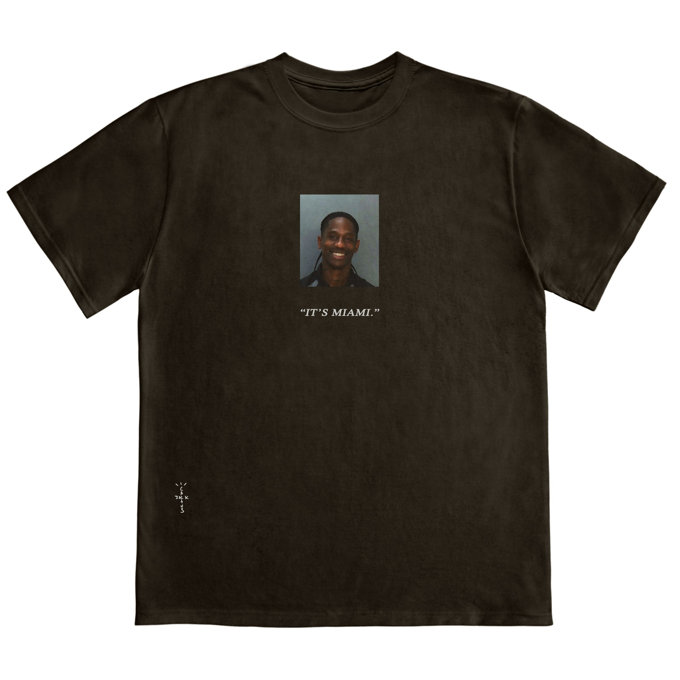 TRAVIS SCOTT FREE THE RAGE TEE #2 釋放憤怒 被捕紀念 喝酒不好
