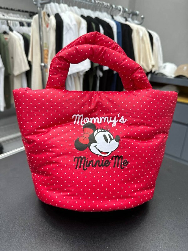 [S] LE.JUNEV DOT-QUILTED SHOULDER BAG,RED, SLJV171 (SLJV171)