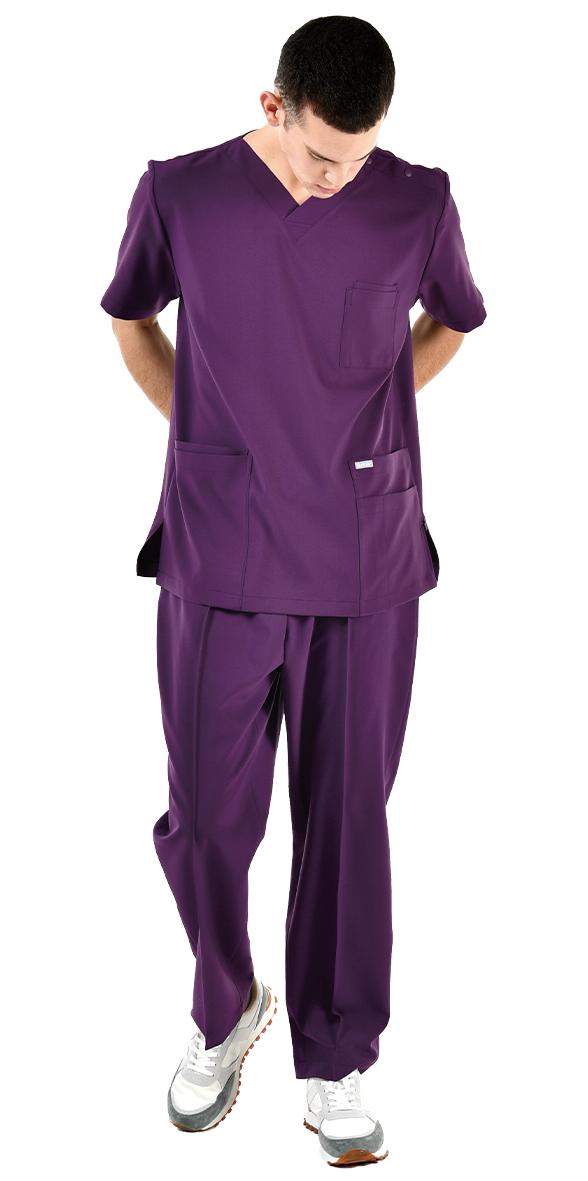 20202_男女通用刷手服(茄紫)