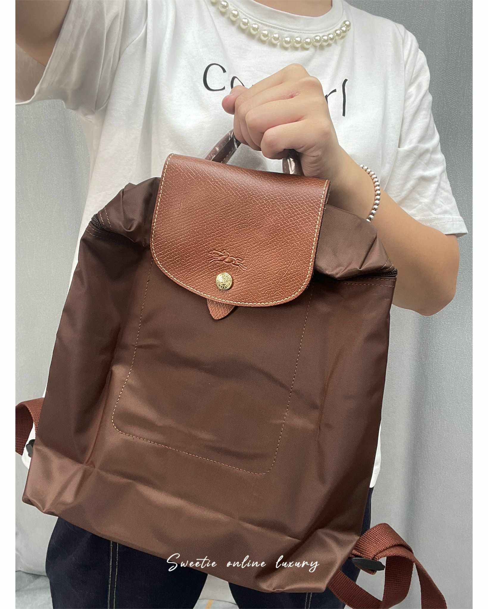 Longchamp Backpack（此為預訂商品，如同一訂單中有其他現貨商品，現貨商品會安排先行寄出。）