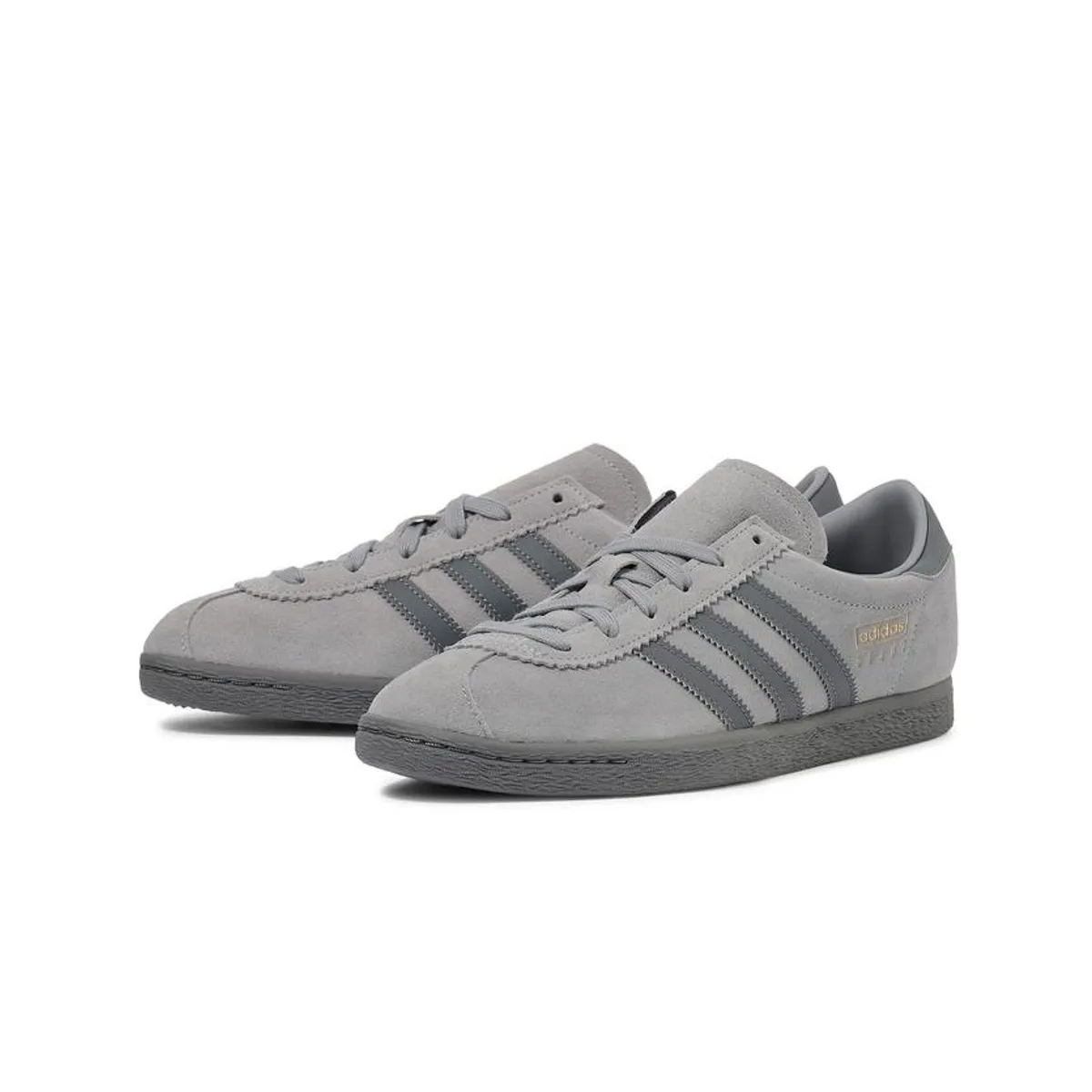 <連線代購商品><限時折扣特價>ADIDAS STADT 炭灰色 灰色 T頭鞋 扁鞋 低筒休閒鞋【JI1880】 0823