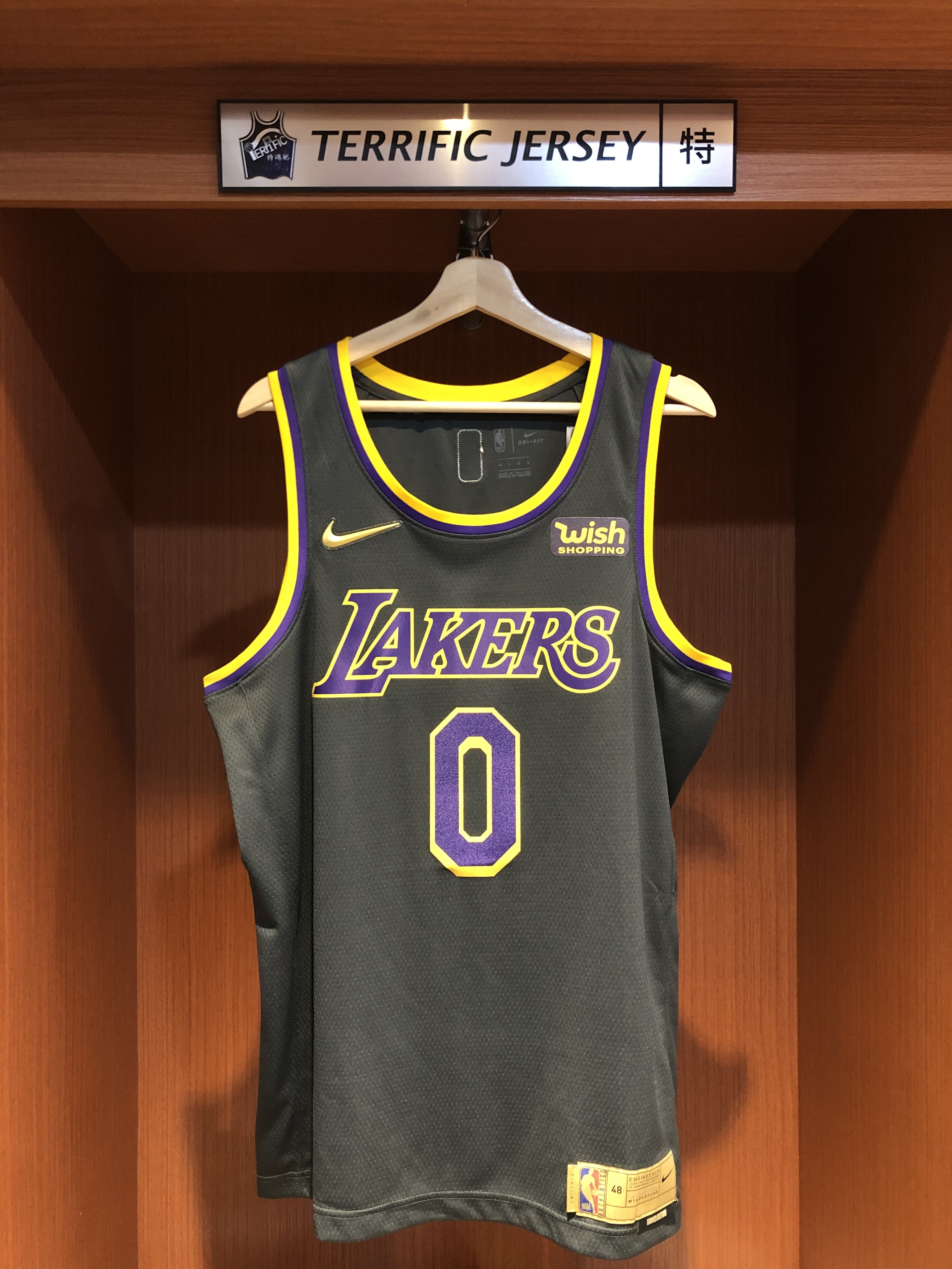 NBA球衣 Kyle Kuzma 洛杉磯湖人獎勵 Earned Nike Swingman 球迷版 熱轉印 含贊助商標 全新