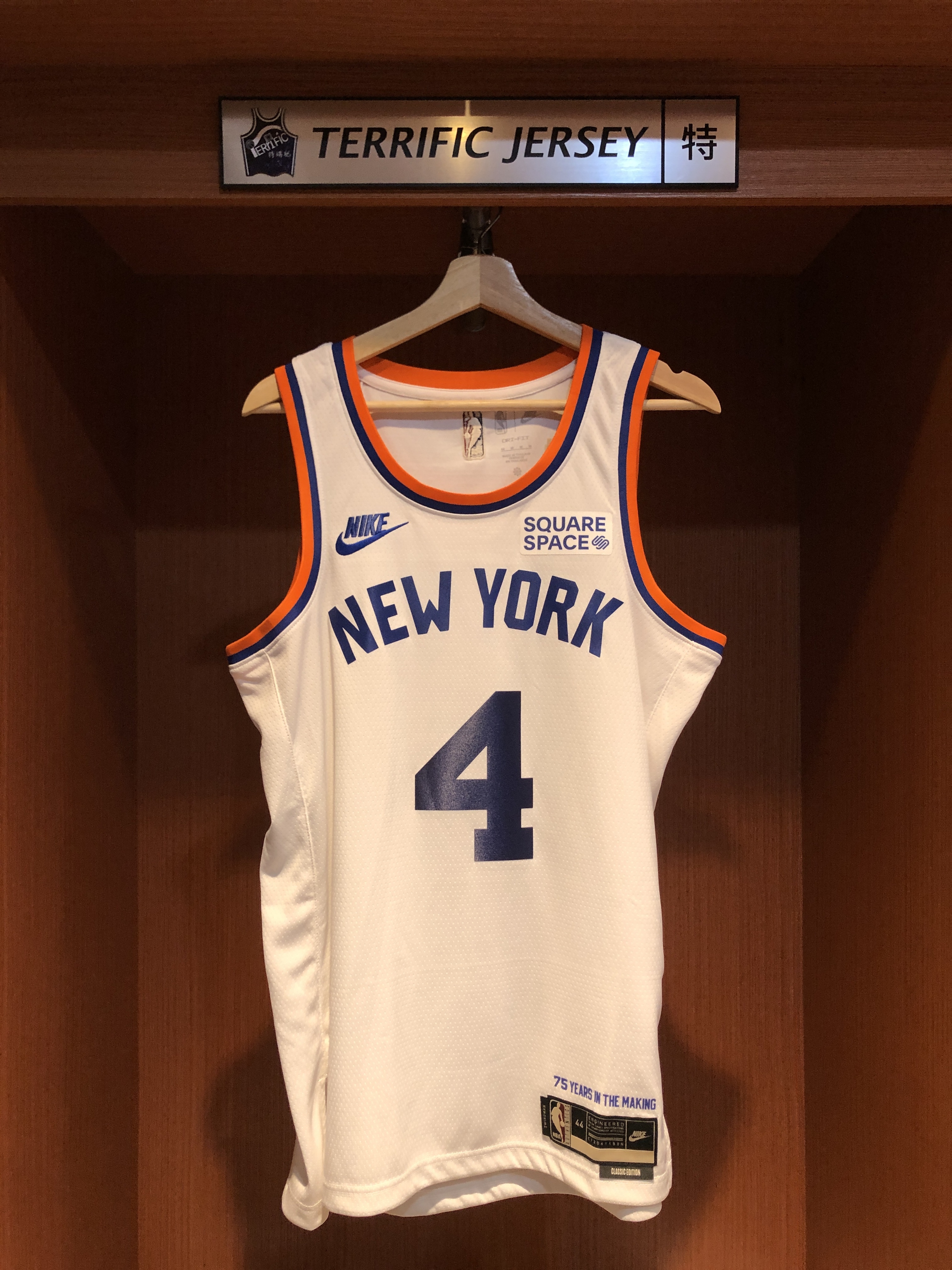 NBA球衣 Derrick Rose 紐約尼克復古 HWC Nike Swingman 球迷版 熱轉印 含贊助商標 全新