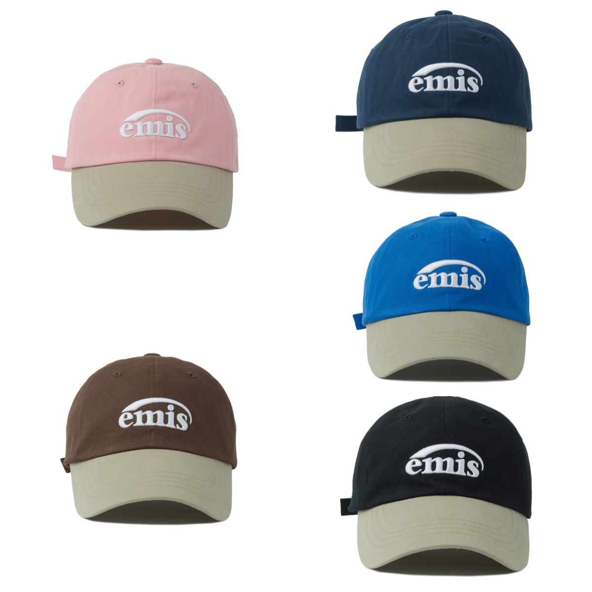 現貨┃emis NEW LOGO MIX BALL CAP 老帽