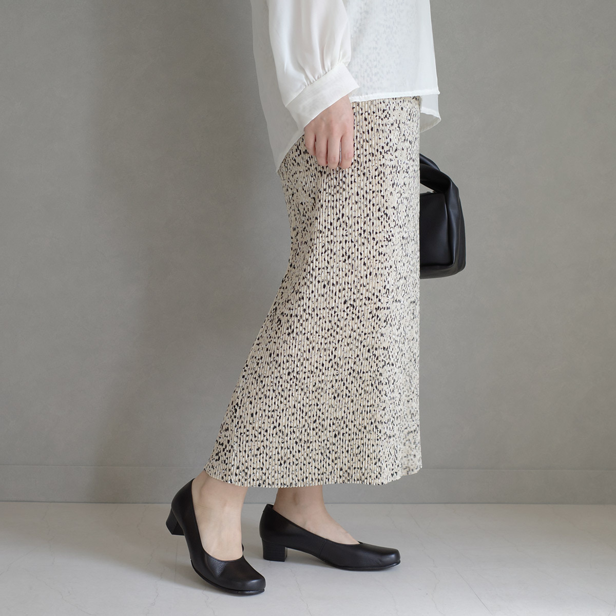 Ms. Jeune 日本真皮 3E寬 女用面試好感高跟鞋